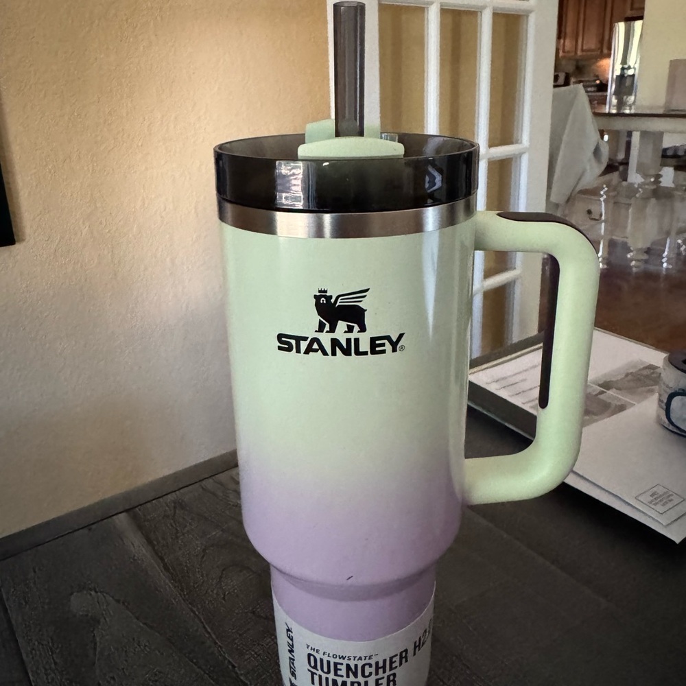 Stanley hypnotic green Tumbler with Handle 40 oz